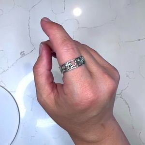 Sterling silver Elephant ring